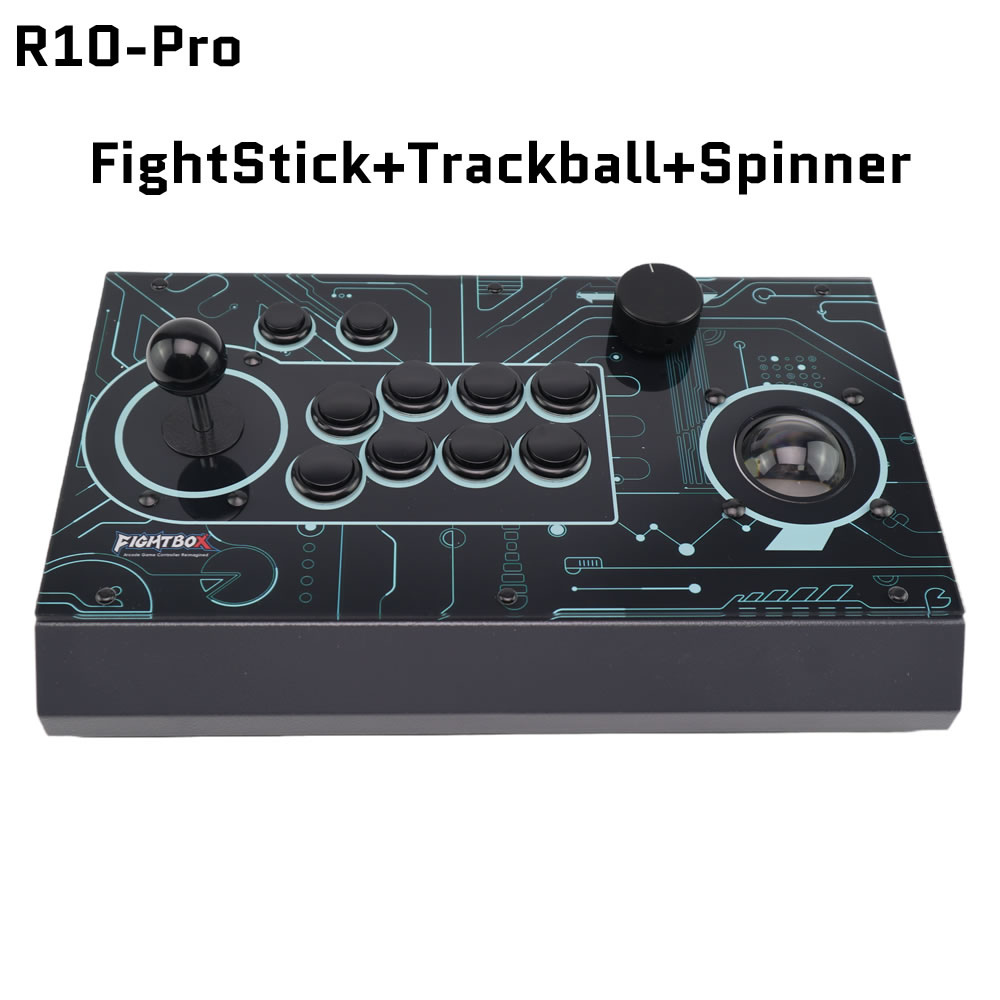 Trackball Controller Arcade - FightBox R10-PRO Arcade Fight Stick mit