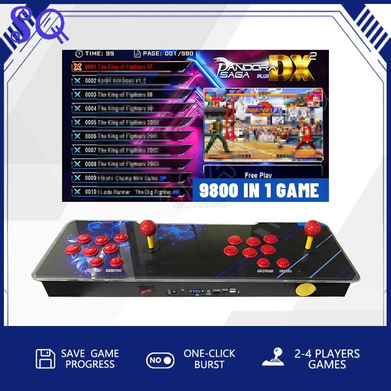 Pandora Saga DX 9800 All-in-On – Trackball Controller Arcade Bewertung und Preis